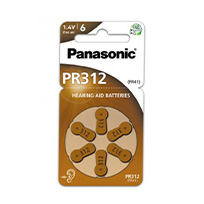PILAS PANASONIC AUDIFONO  PR312