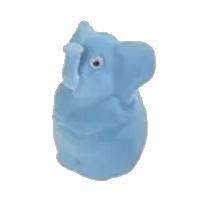 CAJA INFANTIL ELEFANTE AZUL