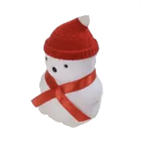 CAJA INFANTIL MUÑECO NIEVE