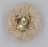 CEPILLO MINIATURA CIRCULAR HILO DE ALGODON 22 mm (BORREGO)
