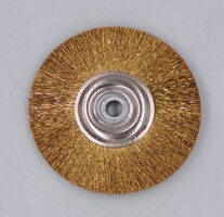 CEPILLO CIRCULAR ALAMBRE DE LATON RIZADO  22 mm