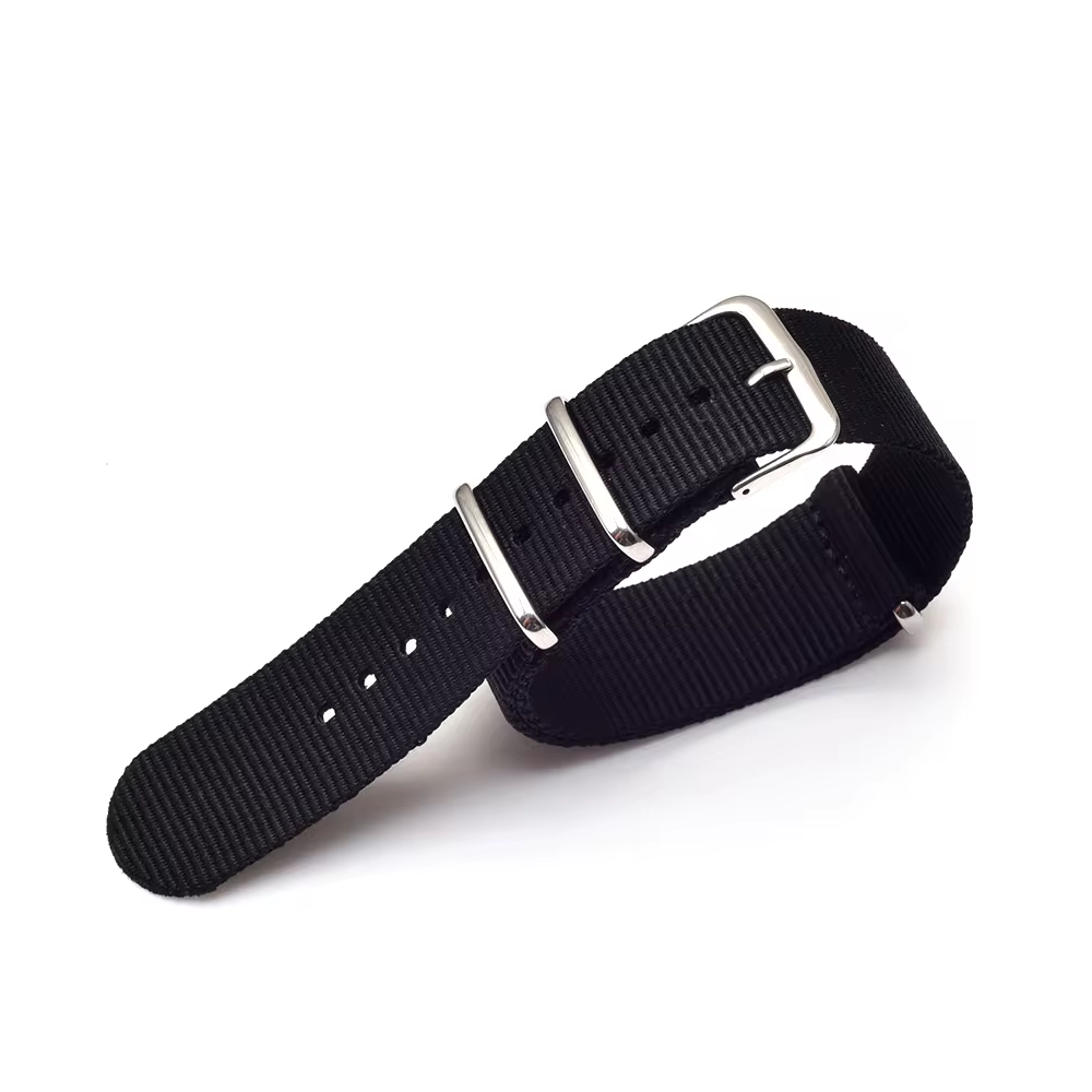 CORREA DE NYLON NEGRA  18 mm