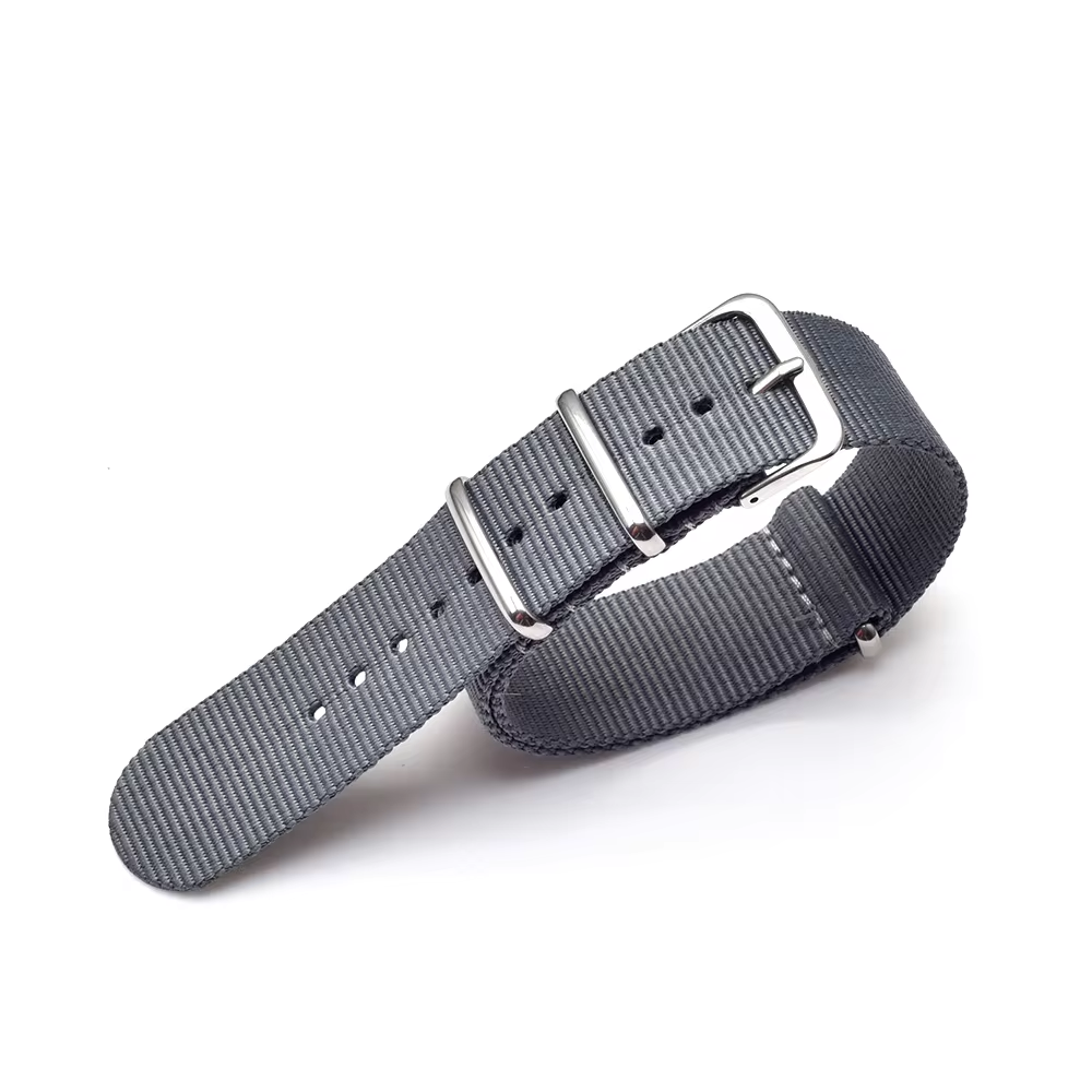 CORREA DE NYLON GRIS 22 mm