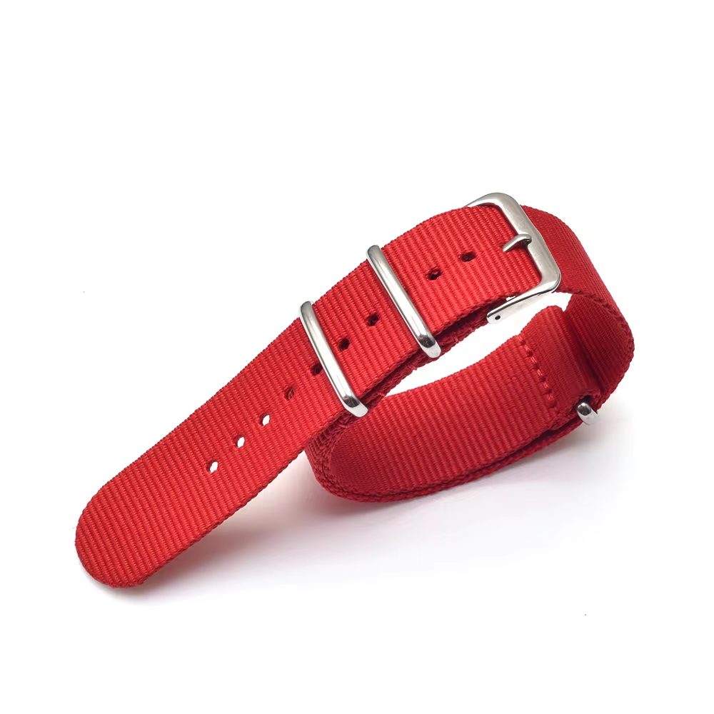 CORREA DE NYLON ROJA 20 mm