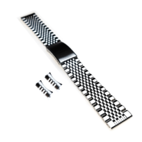 BRAZALETE DE ACERO SÓLIDO PULIDO 20 mm